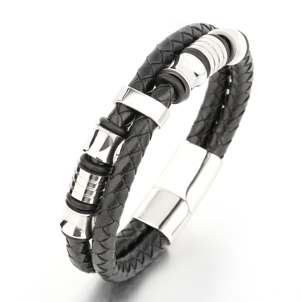 Men Leather Bracelets ZGMS22044