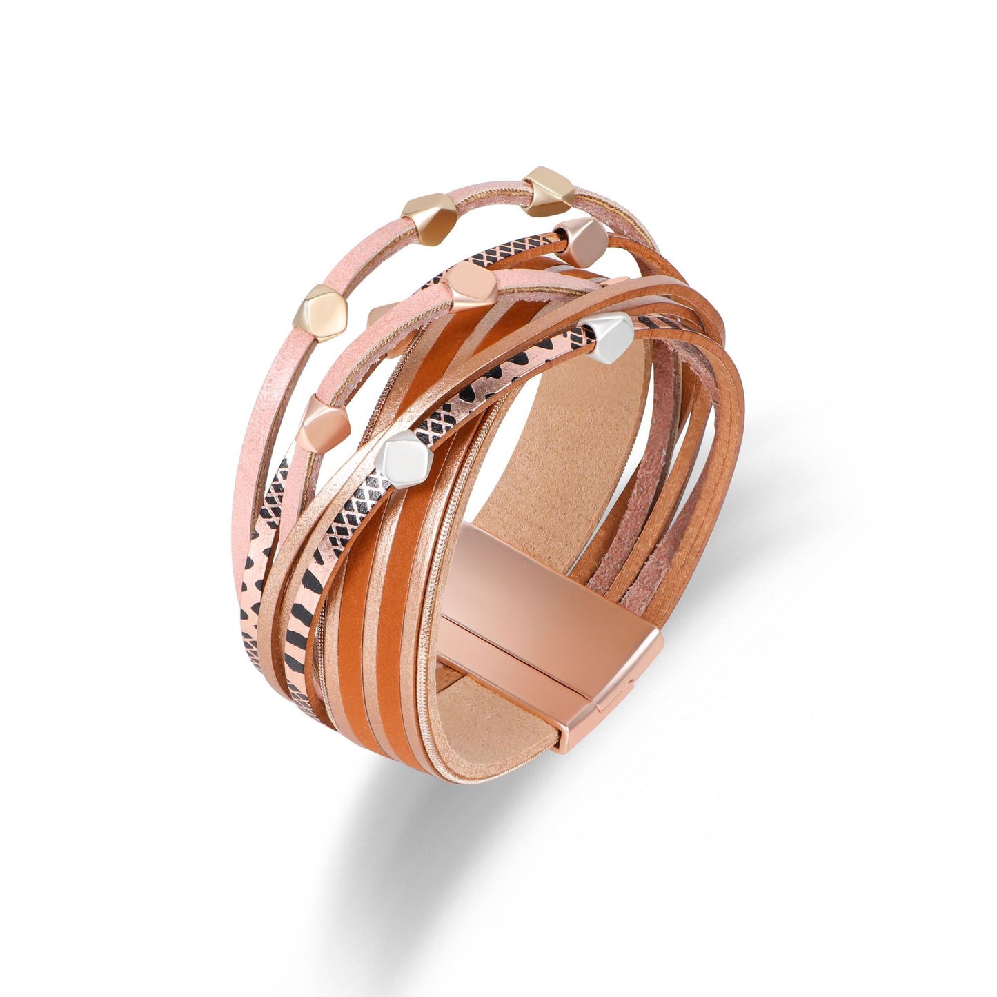 Multi-Layer Leather Bracelet ZGWS24095-3