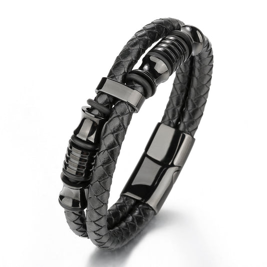 Men Leather Bracelets ZGMS22044