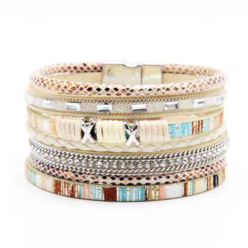 Boho Multilayers Leather Bracelet ZGWS22022