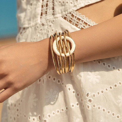 Circle Personality Bracelet ZGWS25013GD