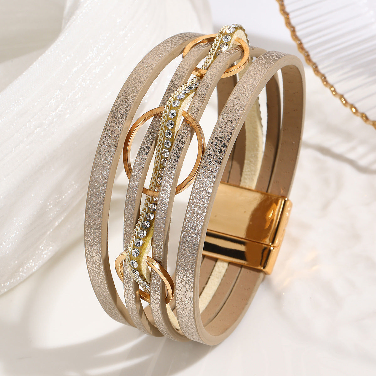 Braided Rope Leather Bracelet ZGWS22652