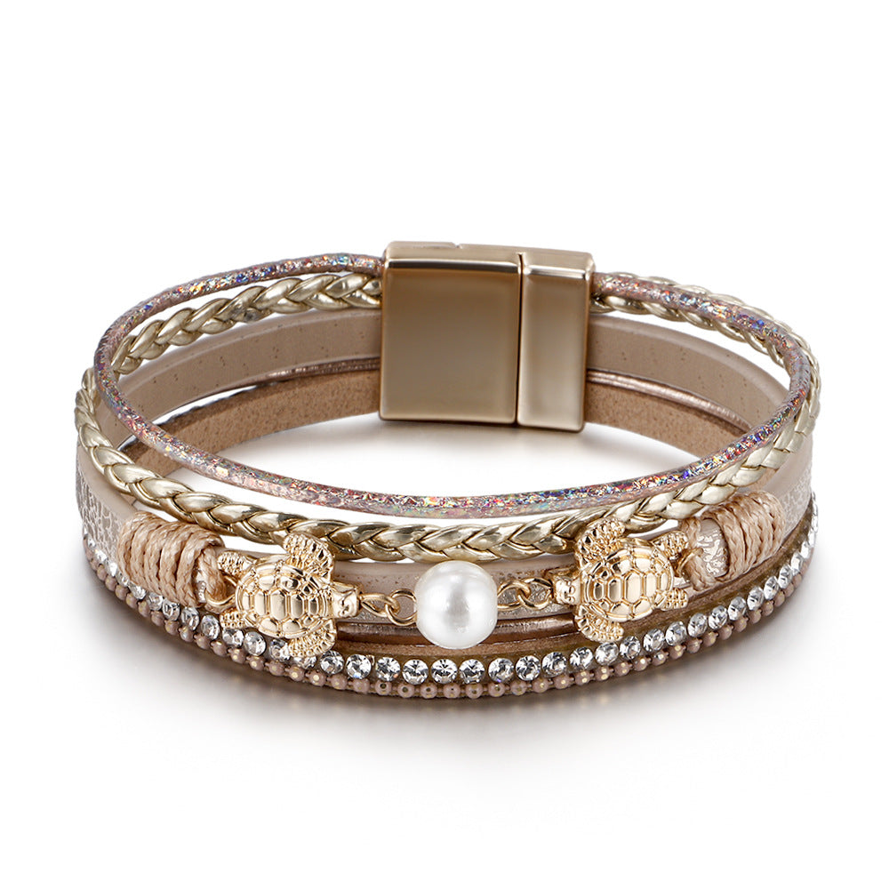 Multilayer Turtle Bracelet ZGWS22644