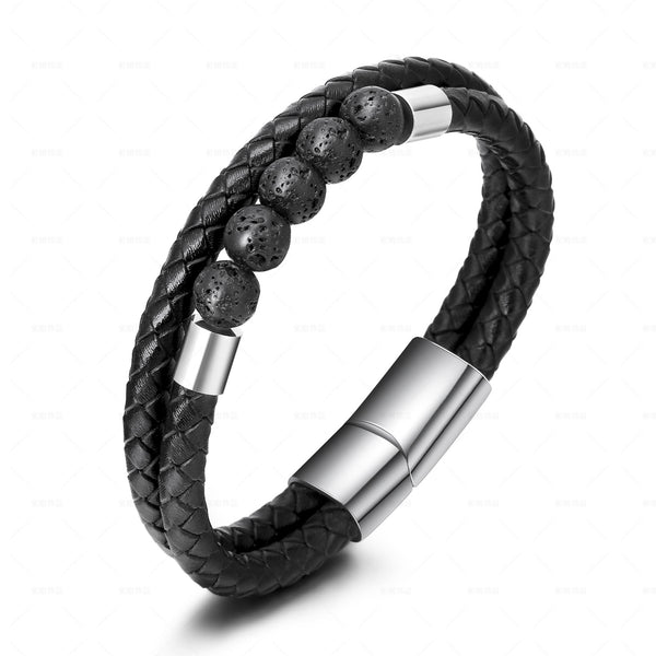 Gemstone Bracelet Leather ZGMB22080