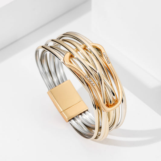 Boho Multi Layer Leather Bangle ZGWS23053