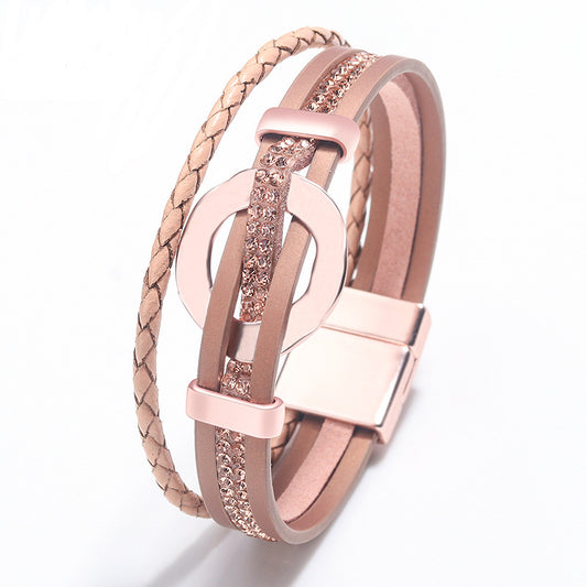 Multilayer Leather Bracelet ZGWS22224