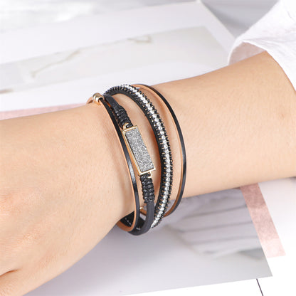 Bohemian Leather Bracelet ZGWS24087SR
